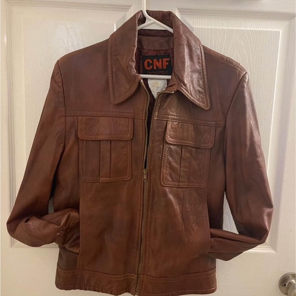 Leather jacket - Picture 1 of 2